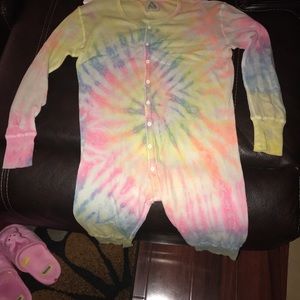Unif tie dye onesie